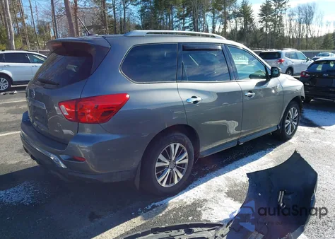 2018 Nissan Pathfinder S from USA, damaged, VIN 5N1DR2MM2JC659743